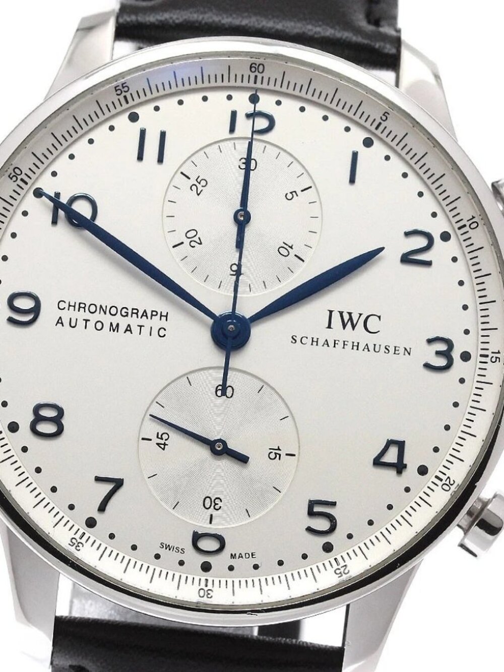 IWC SCHAFFHAUSEN Portugese IW371446 Chronograph Small Seconds AT Men's_950753